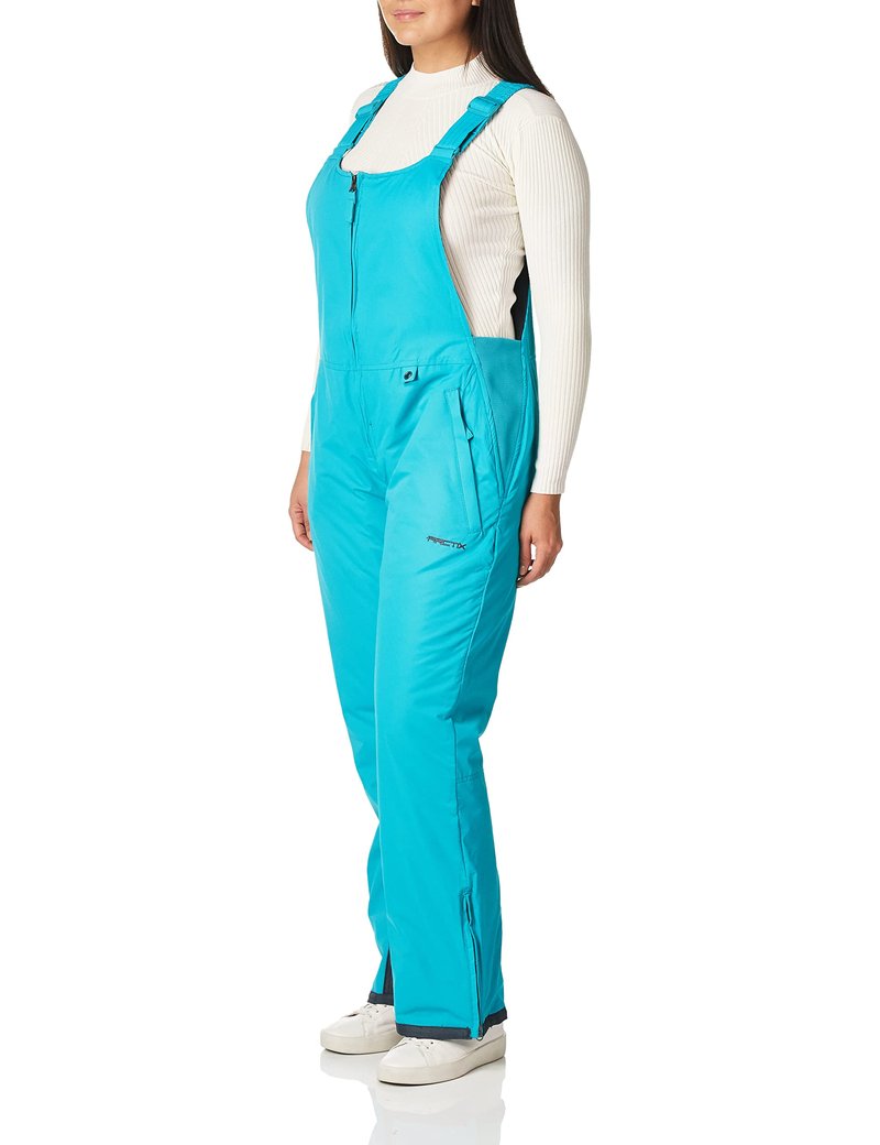 Arctix Women's Essential Insulated Bib Overalls, Bluebird, Small Short