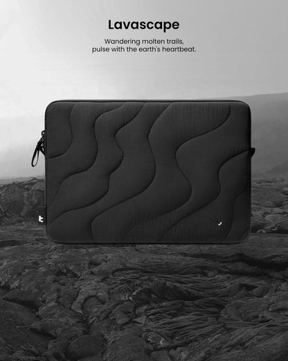 tomtoc 360 Protective Puffy Laptop Sleeve for 13-inch New MacBook Air M4/M3/M2/M1 (2025-2018) A3240 A3113 A2681 A2337, 13-inch MacBook Pro M2/M1, 13" iPad Pro M4 & Air M3/M2, Quilted Soft Puffer Bag