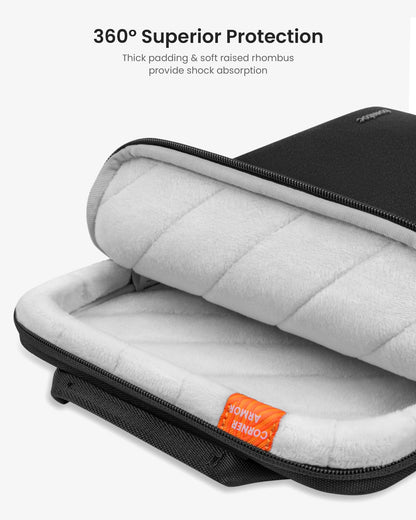 tomtoc Tablet Shoulder Bag for 13 Inch iPad Pro M4 & iPad Air M3 2025 M2 2024, 12.9-in iPad Pro M2&M1 6th/5th with Magic/Smart Keyboard Folio, for Galaxy Tab S9+/S8+, Surface Pro 9/10, Tablet Sleeve