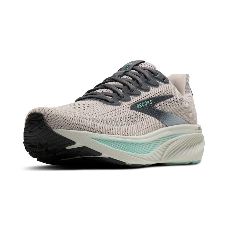 Brooks Women’s Ghost 17 Neutral Running Shoe - Mauve/Yucca/Bluewash - 9 Medium