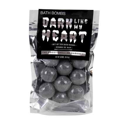 Gift Republic Like My Heart Black Bath Bombs GR450126