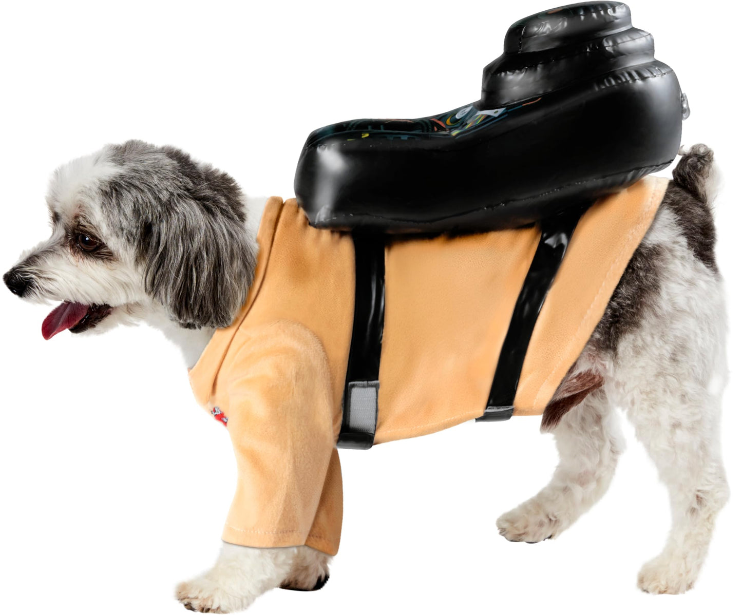 Ghostbusters: Ghostbusters Pet Costume for For Dogs or Cats by Rubies, Medium