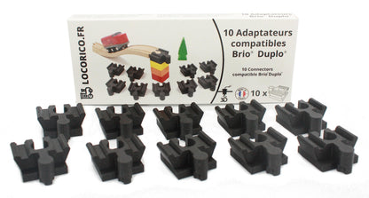 Locorico - Brio Duplo compatible adapter (10 Adapters)