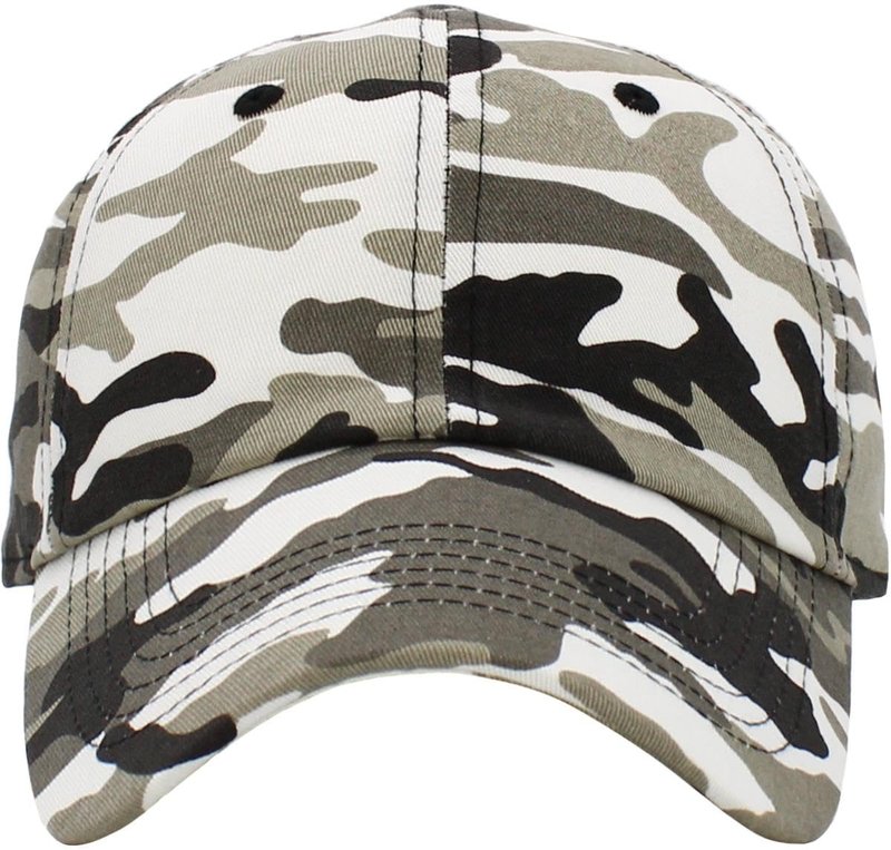 KB-LOW CIT Classic Cotton Dad Hat Adjustable Plain Cap. Polo Style Low Profile (Unstructured) (Classic) Citi Camo Adjustable
