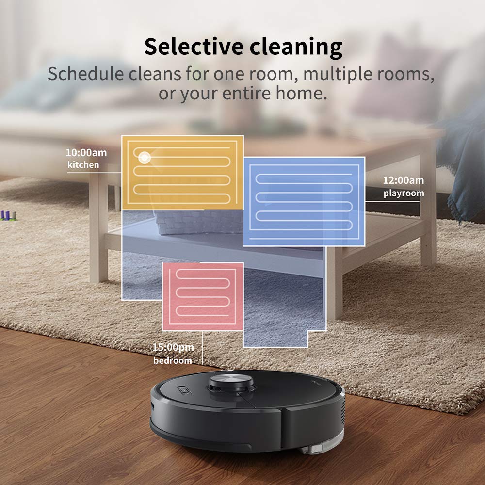 roborock Q7 L5 Robot Vacuum and Mop Combo, 8,000Pa Suction, Upgraded from Q5 Pro, Dual Anti-Tangle System, LiDAR Navigation, Multi-Level Mapping, Self-Charging Robotic Vacuum Cleaner, Black