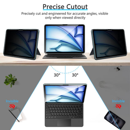 OMOTON Screen Protector for iPad Air 5th 4th Generation (Air 5/4, 10.9 Inch, 2022/2020) iPad Pro 11 Inch (2022/2021/2020/2019) Tablet - Tempered Glass, Case Friendly, Apple Pencil Compatible, 2 Pack