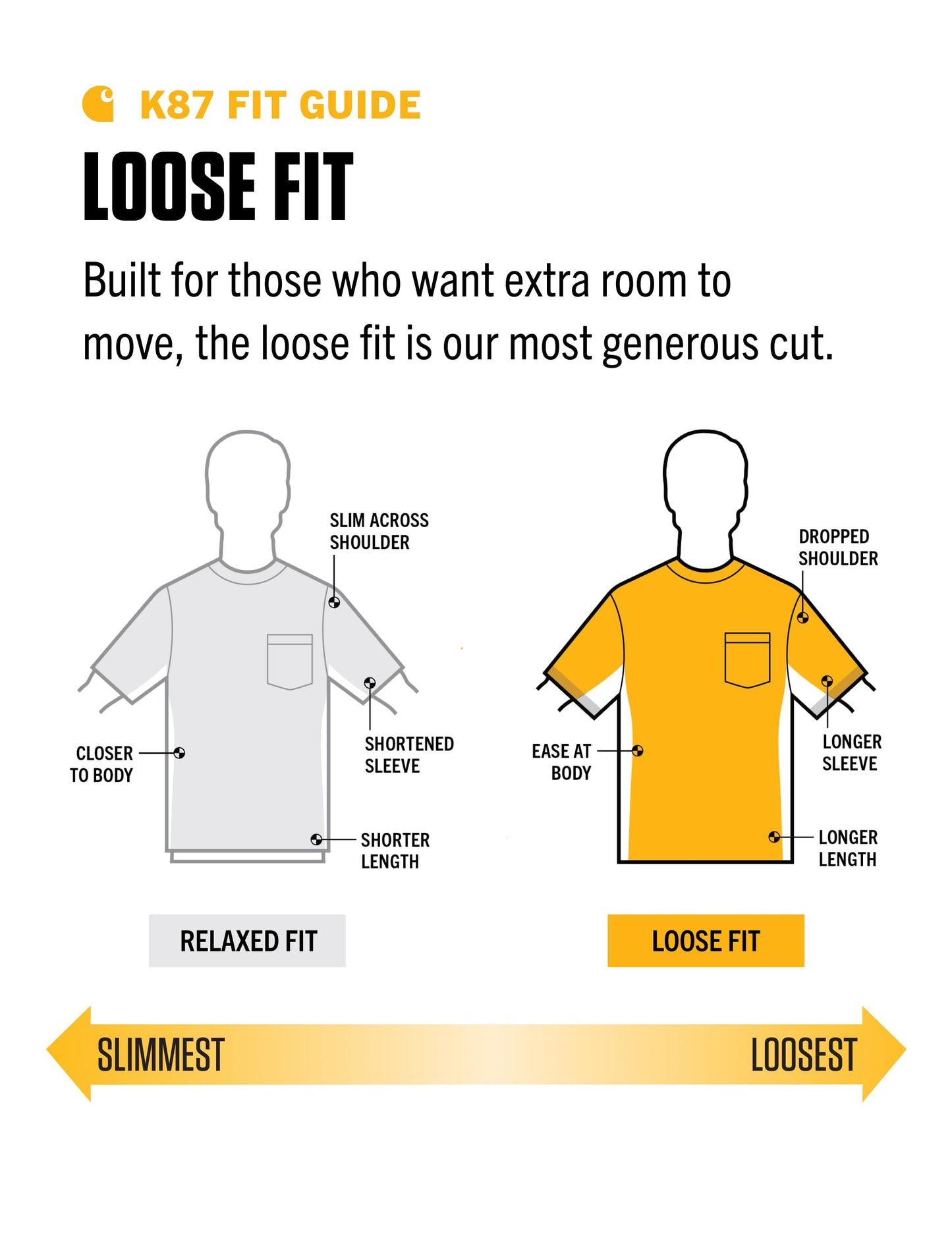 Carhartt Mens Loose Fit Heavyweight Short-Sleeve Pocket T-Shirt Work Utility t Shirts, Black, X-Large US