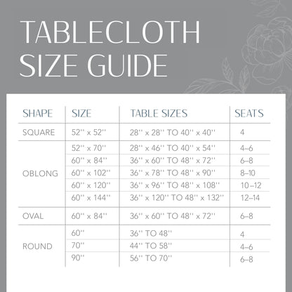 Elrene Home Fashions Savannah Boho Paisley Water and Stain Resistant Vinyl Indoor/Outdoor Tablecloth with Flannel Backing, 52"x52" Square, Gray