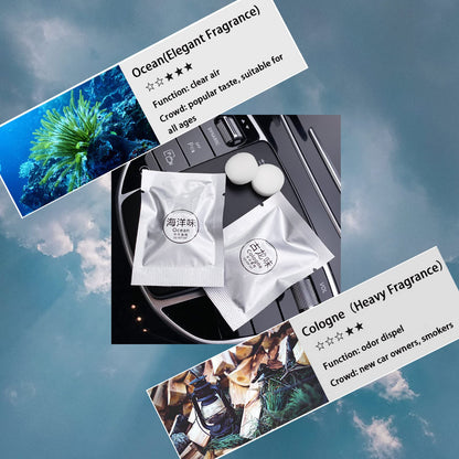 Car Air Freshener Cute Bear Pilot Halloween Car Perfume Diffuser Vent Clip Rotating Propeller Automobile Air Outlet Fan Aromatherapy Easter Halloween Gifts for Men Women(with 2 Incense Slices)