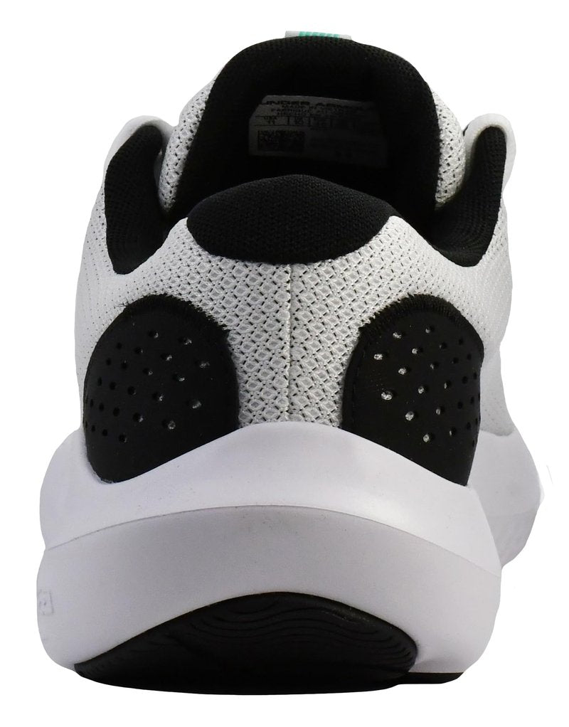 Under Armour Men Charged Rogue 4 White/Black/Green Mode 12 Medium