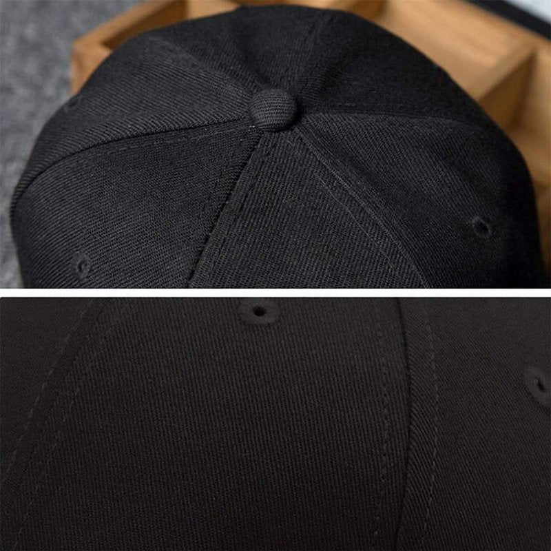 Skull Hat Skeleton Hand Skateboard Flat Bill Hats for Men Snap Backpack Mens Hats Snapback Adjustable Baseball Cap for Teens Boys Hip Hop Outdoor Sports