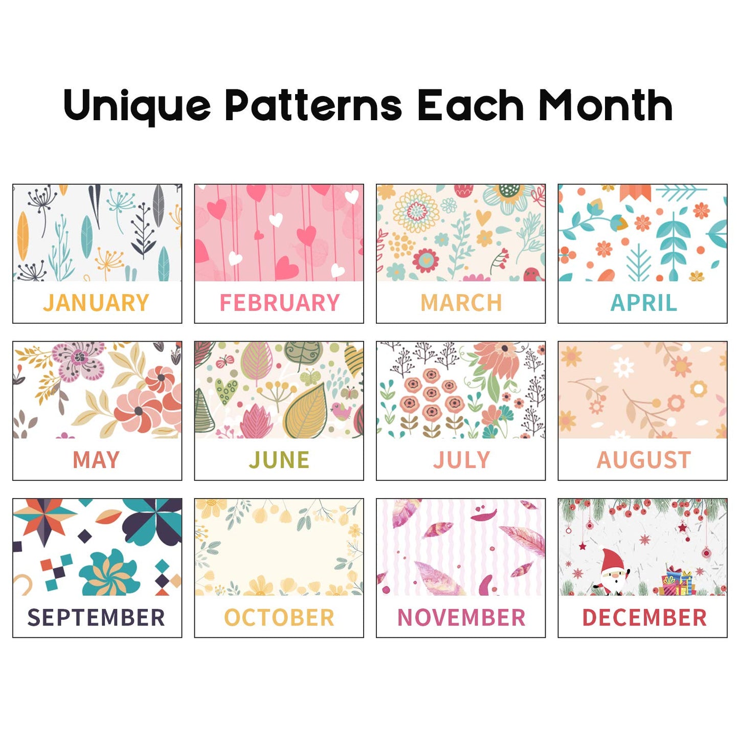 MOKANI Desk Calendar 2025-2026, Large Monthly Wall Calendar from Jul.2025 to Dec.2026 with Plastic Cover: 17"x12", 18 Months Academic Year Desk Pad with Planner Stickers