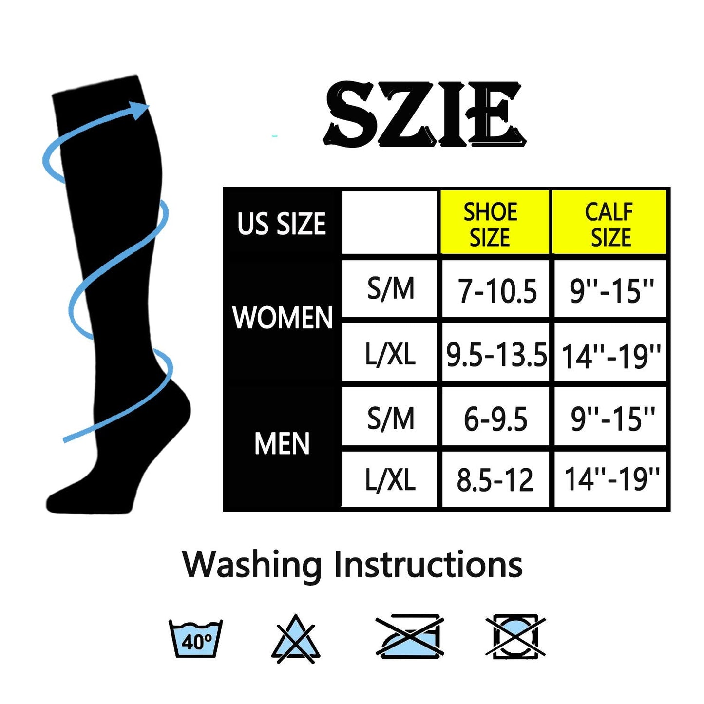 Compression Socks for Women & Men 8 Pairs 20-30 mmHg is Best Graduated Athletic, Running, Flight,Travel,Nurses (B-Multicoloured 03, Large-X-Large)