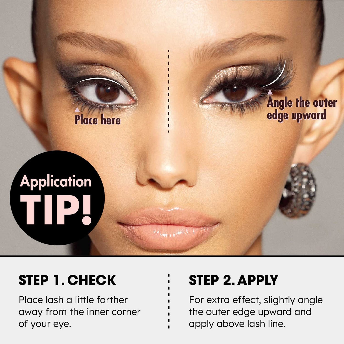 i-ENVY 2 Pairs False Eyelashes Feline Vibe Cat and Fox Eye Lifting Look, Dramatic Lashes (03)