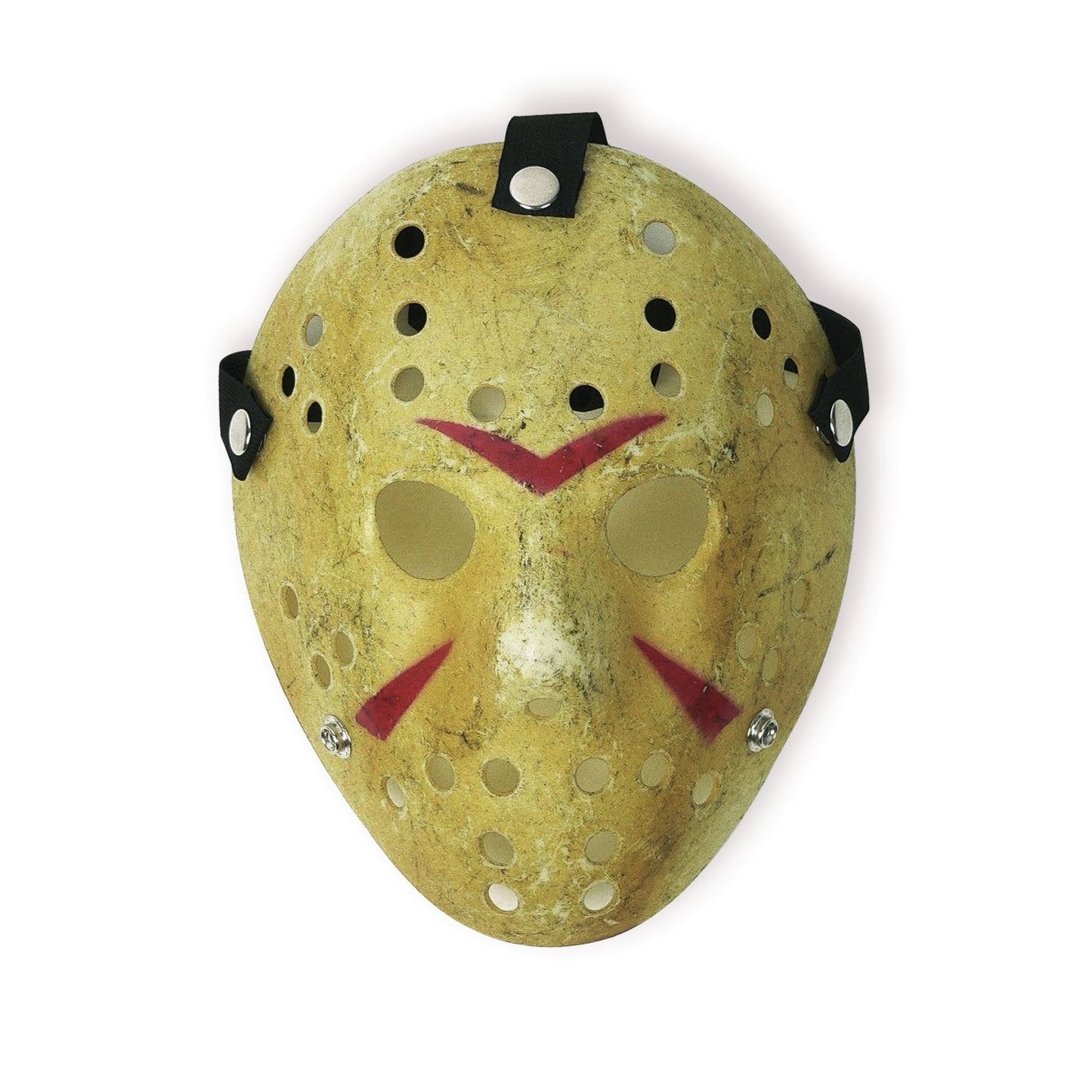 CASA CLAUSI Mask Cosplay Halloween Costume Mask Prop Horror Hockey Yellow