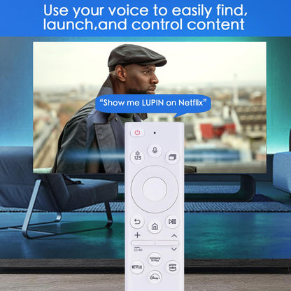 Voice Remote Replacement for Sony Smart TV Control:Comptible for 2019-2025 Sony Bravia OLED LED 4K 8K UHD,for Android Google TV with Shortcuts YouTube and Dinsey+ etc.