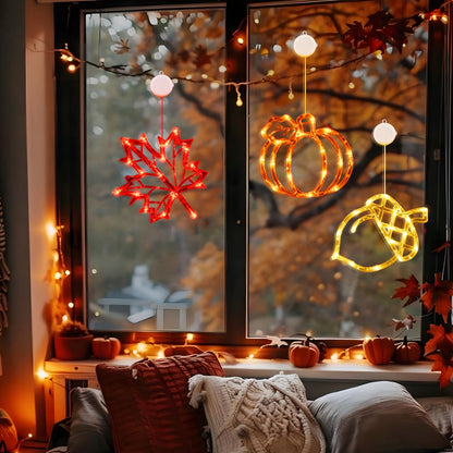 LOLStar Valentines Day Window Lights Decor with Timer, 3 Pack Battery Operated Red Heart-Shaped Window Decorations Silhouette Sucker LED Lamp Slow Fade Mode Romantic Light for 2026 Holiday Indoor Home