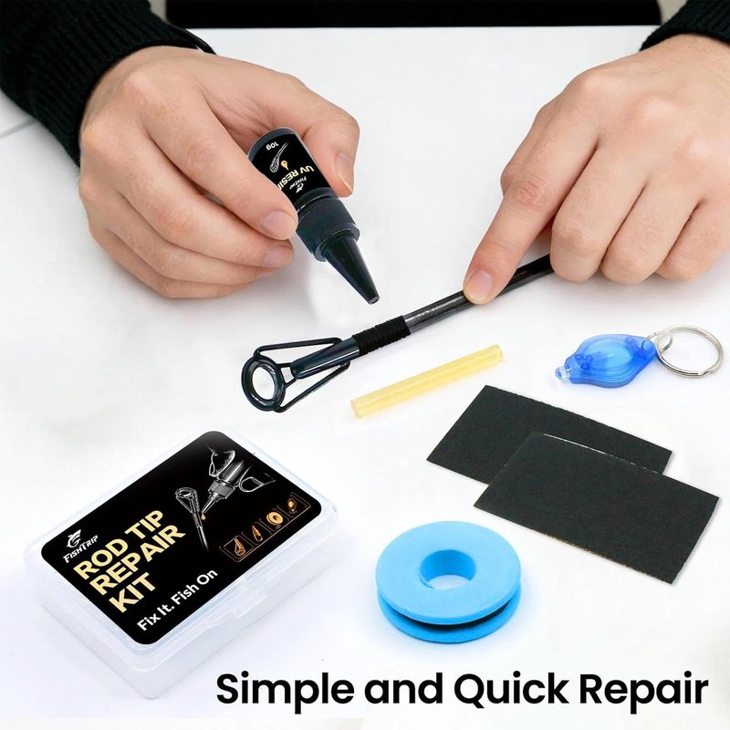 Fishing Rod Tip Repair Kit - Stainless Steel & Ceramic Guides | 20/60/70/90/230pcs Replacement Eyelets