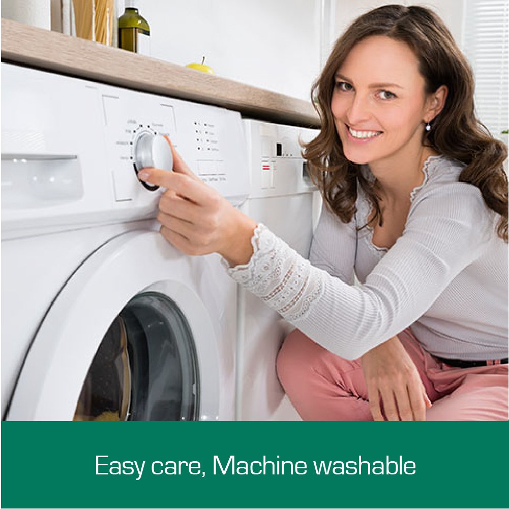 Australian Made Fully Fitted Cotton Quilted Mattress Protector Machine Washable (All Size) (Queen)