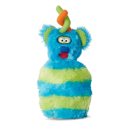 Melissa & Doug Fuzzy Monster Bowling Pins and Ball with Mesh Storage Bag - 8 Pieces Toddler Plush Indoor Bowling Set, for Toddlers and Kids Ages 2+