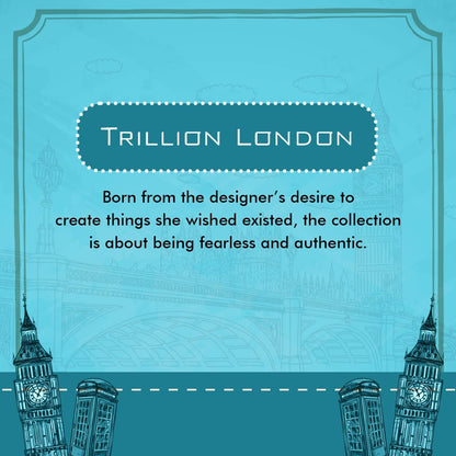 Trillion London® Spring Collection | Blue Floral Silk Neck Scarf For Women | Ladies Lightweight Scarves | Shawl Wraps | Suitable for Daily Life, Gifting | Smooth Soft Finish | Size - 180cm*90cm