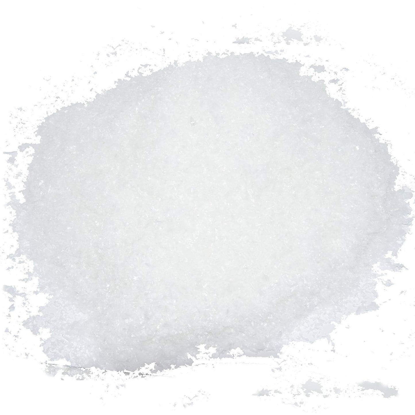 Gift Boutique Fake Snow 12 oz. Artificial Plastic Snow Flakes Faux Sparkling White Snowflakes for Christmas Tree Winter Village Display Decoration and Crafts Snow Globe Ornaments Decor
