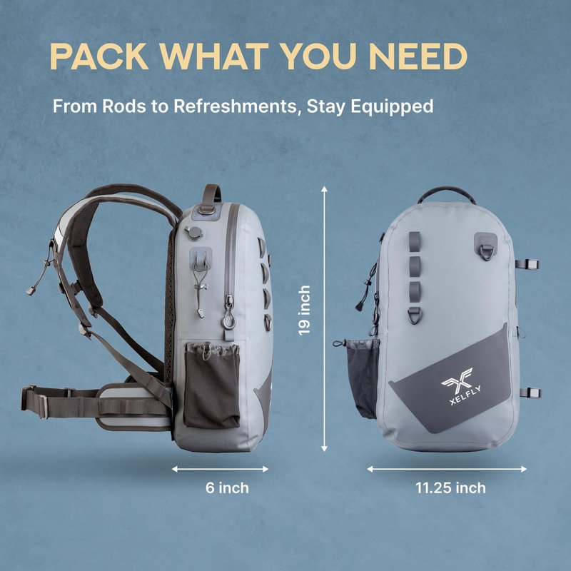 Xelfly - Waterproof Fishing Backpack