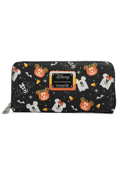 Loungefly Disney Spooky Mice Mickey and Minnie Candy Corn Wallet
