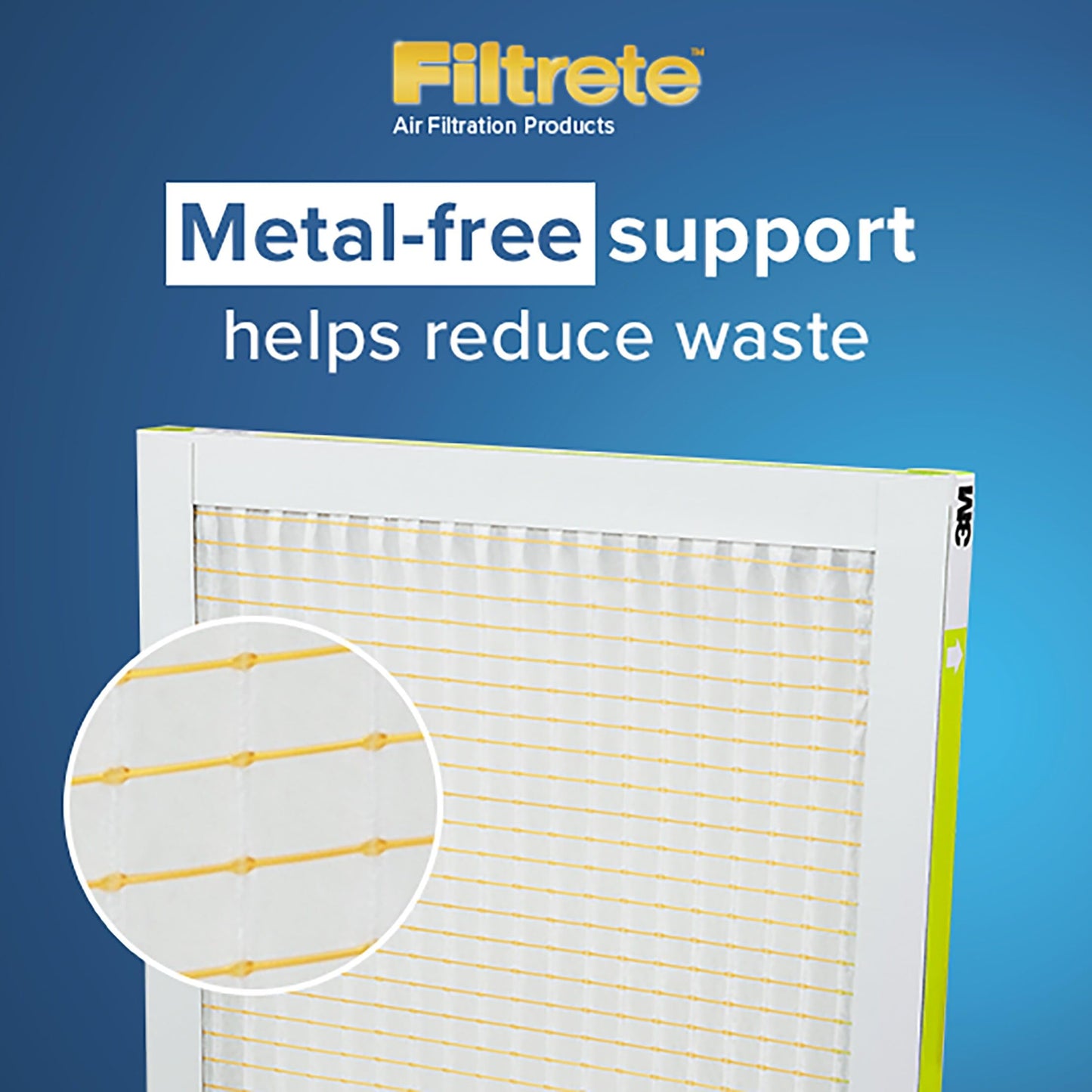 Filtrete 9.5x9.5x1 AC Furnace Air Filter, MERV 8, MPR 700, Tough on Pollen, Easy on Airflow, 3-Month Pleated 1-Inch Electrostatic Air Cleaning Filter, 4-Pack (Actual Size 9.187 x 9.187 x 0.81 in)