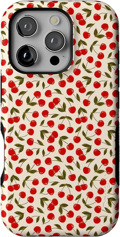Casely iPhone 16 Pro Case | Fit Check | Neutral Checkerboard | Compatible with MagSafe | Bold Protective Design