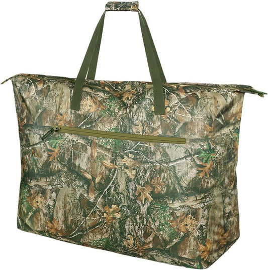 Camouflage Scent Control Bag - Extra Large 42 x 26 Inch Waterproof Smell Proof Storage for Hunting Gear