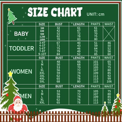 TEERAPHIQUE Christmas Pajamas for Family,Family Holiday PJS Matching Sets,Xmas Jammies for Couples, T-Shirt