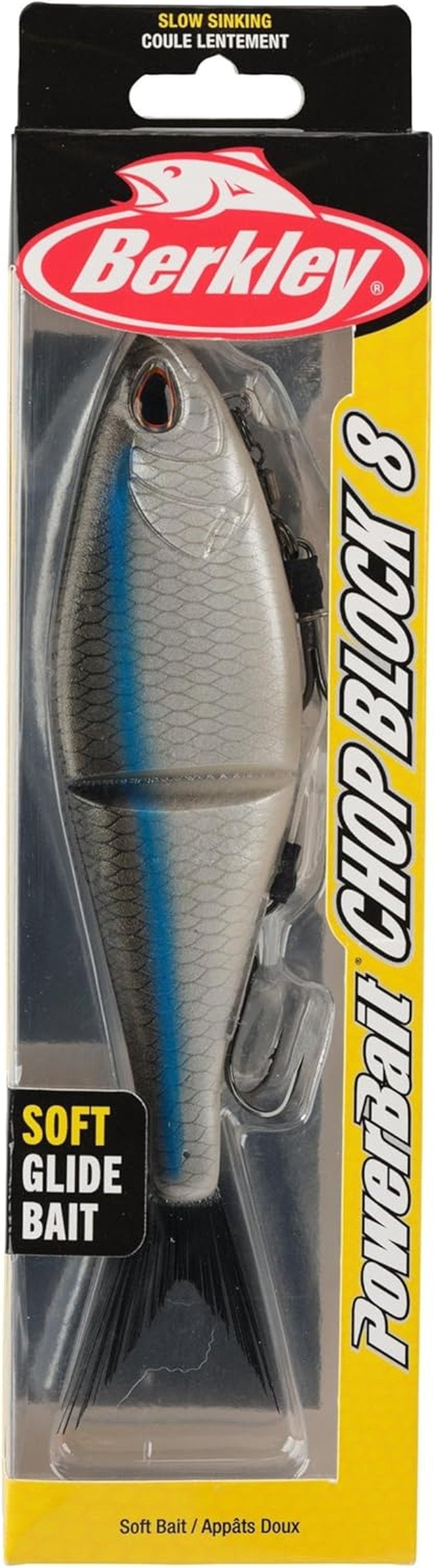 Berkley PowerBait Fishing Soft Bait - Chop Block Design for Enhanced Attraction