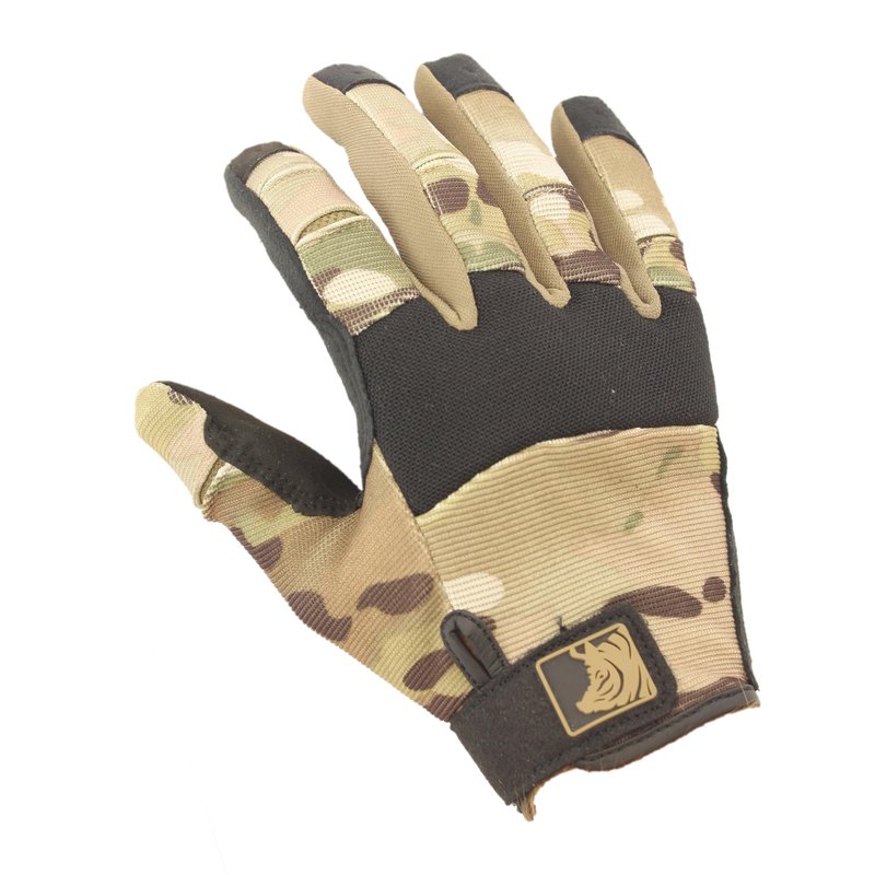 PIG FDT Alpha Full Dexterity Gloves for Shooting Sports, Touchscreen Compatible, Breathable, 1 Pair, Multicam, Medium