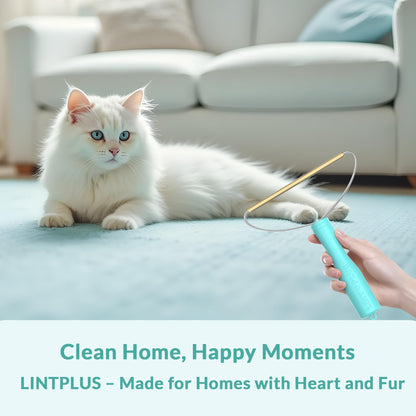 Deep Cleaner Pro Pet Hair Remover-Special Cat Hair Remover Multi Fabric Edge and Carpet Rake Scraper by LINTPLUS-Dog Hair Remover for Rugs,Couch & Pet Towers-Easy to Every Hair!