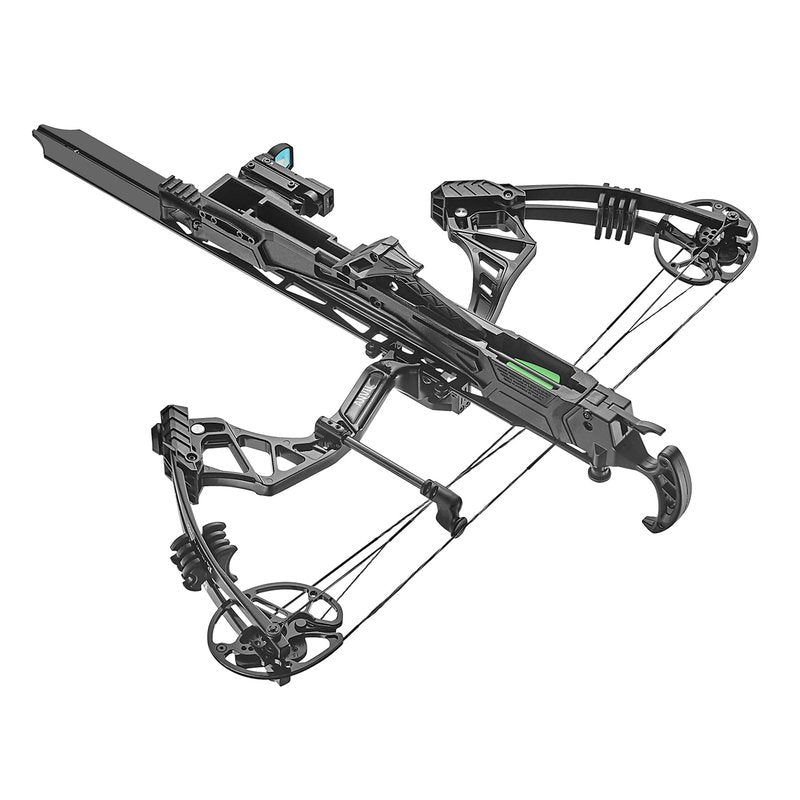 Ek Archery Whipshot Automatic Self Loading Repeating Compound Bow - Perfect for Archery Enthusiasts, Bow Hunters & Archery Target Shooters - 15-50lbs Draw Weight, Fires 5 Arrows in 8 Seconds