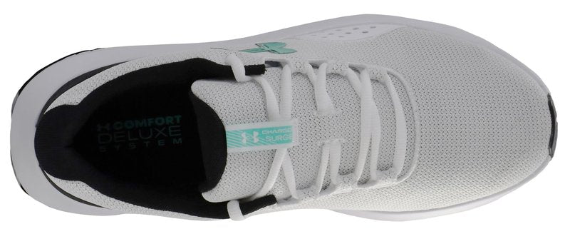 Under Armour Men Charged Rogue 4 White/Black/Green Mode 12 Medium