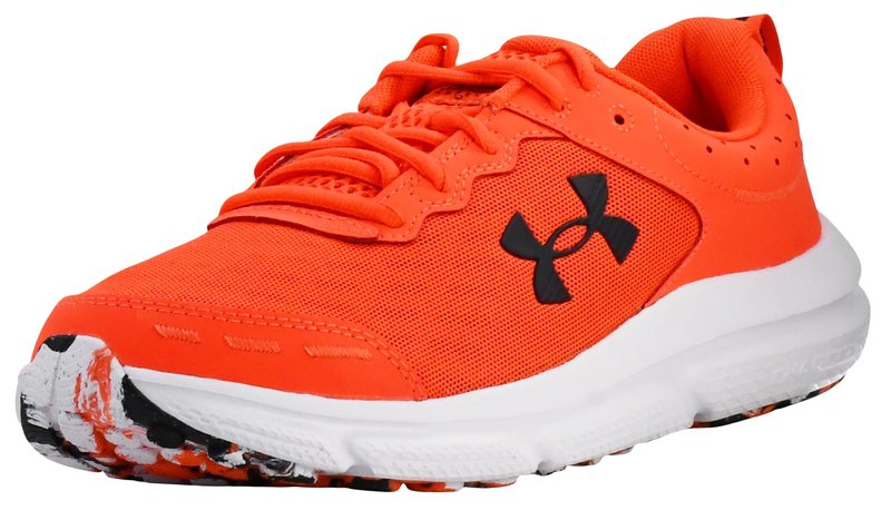 Under Armour Men's Charged Assert 10 Shoes, Ares Red/Ares Red/Anthracite, 11
