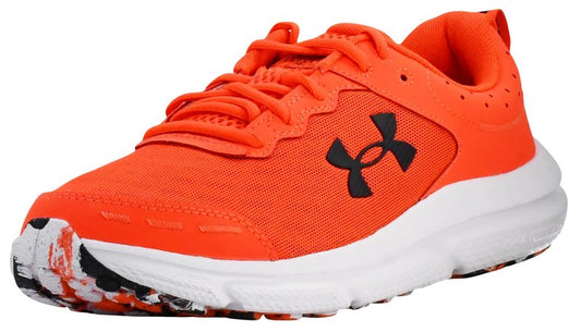 Under Armour Men's Charged Assert 10 Shoes, Ares Red/Ares Red/Anthracite, 8