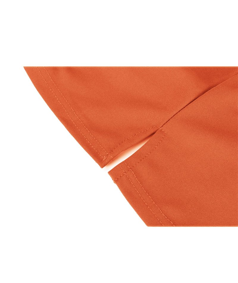 ZITY Mens Polo Shirt Short Sleeve Sports Tactical T-Shirt Athletic Golf Polos Daily Casual Stylish Collared Shirts for Men Orange 4X-Large