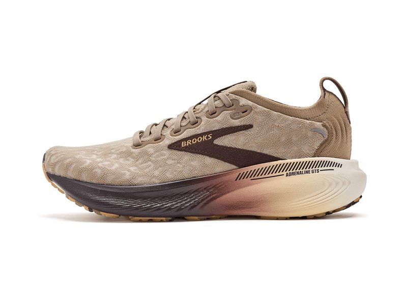 Brooks Womens Adrenaline GTS 25 Griege/Chocolate/Latte 8.5 Medium