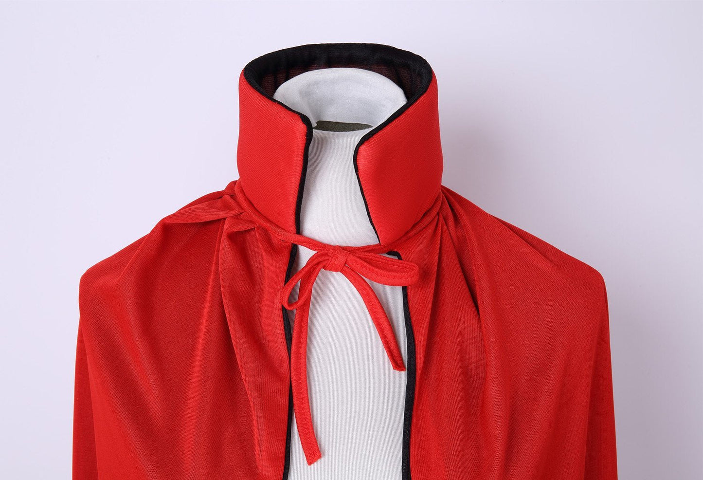 LMYOVE Black and Red Reversible Cloak Halloween Christmas Cape Vampire Costume Masquerade Dracula Magician Devil Cosplay Stand Collar for Adult Kids(150CM/59)