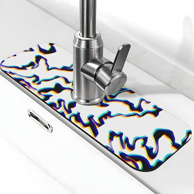 Faucet Draining Mat For Kitchen Sink
