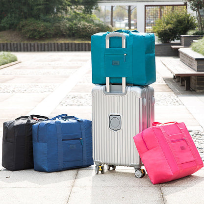 INVODA Foldable Travel Duffel Bag 26L Lightweight,Water Repellent & Tear Resistant Travel Luggage Bag by, 4PCS, Foldable