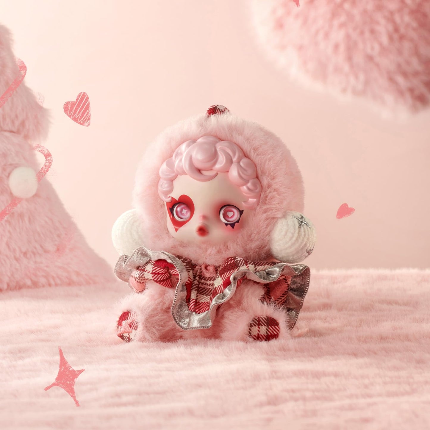 POP MART SKULLPANDA Winter Symphony Series, Blind Box Figures, Random Design Figures Collectible Toys Home Decorations, Holiday Birthday Gifts, Single Box
