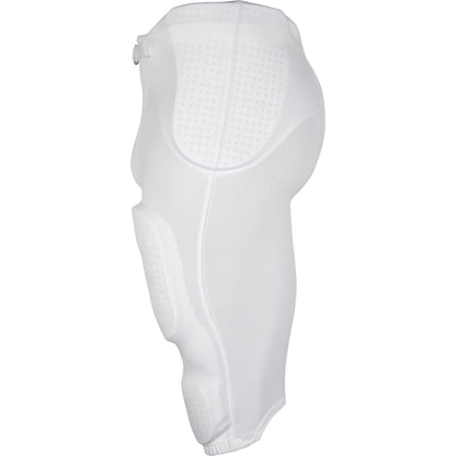 CHAMPRO Boys' Safety Integrated Football Practice Pant with Built-in Pads White