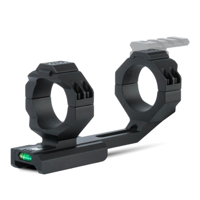 Monstrum Beast Series Cantilever Scope Mount | Includes Anti-Cant Level Bubble, Modular Piggyback and Diving Board Attachments