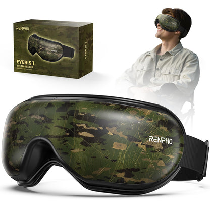 RENPHO Eye Massager with Heat, Valentines Day Gifts for Her Him Birthday Gifts for Women Mom, FSA Eligible HSA Eye Mask for Migraine,Sleep Mask for Dry Eyes Relax, Handheld Massager Eyeris 1