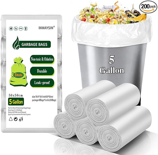 Compostable 5 Gallon Trash Bag