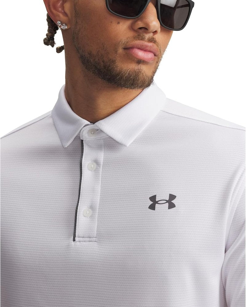 Under Armour Men's Tech Golf Polo - Lightweight Moisture-Wicking Fabric | Classic Fit